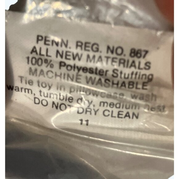 Pound Puppies Plush Toy 1986 Tonka Corp with Diaper and Blanket - Picture 6 of 16